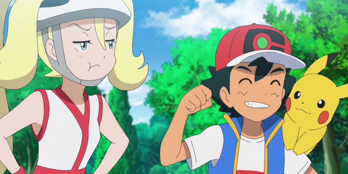 Pokémon Journeys: Ash återförenas med Korrina för en omkamp