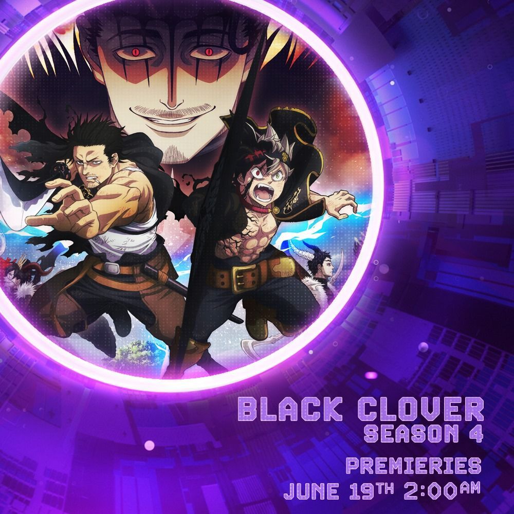 Toonami sätter premiärdatum för Black Clover säsong 4