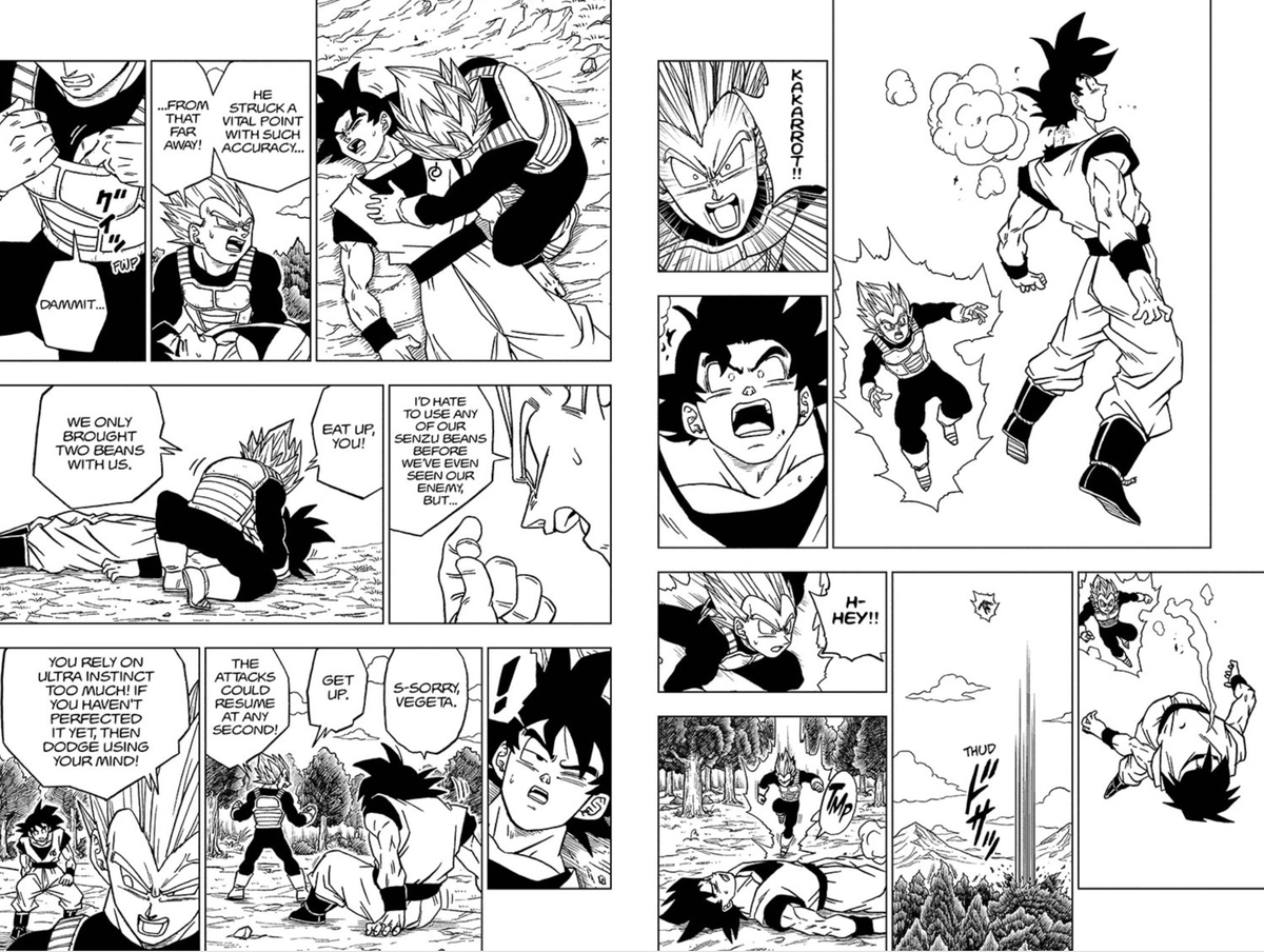 Dragon Ball Super: Goku ja Vegeta teevad Granolahi vastu kriitilise vea