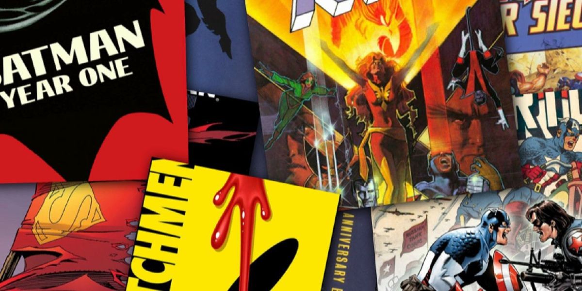 Visų laikų pagrindinio sąrašo 100 geriausių komiksų siužetų