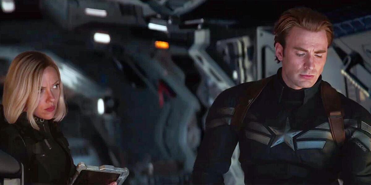 Капитан Америка носи костюма си за зимен войник в трейлъра на Endgame