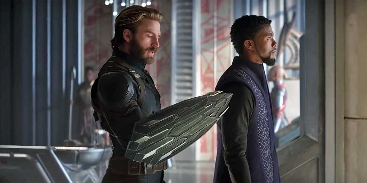 Infinity War: il nuovo scudo di Captain America debutta ufficialmente nello spot del Super Bowl