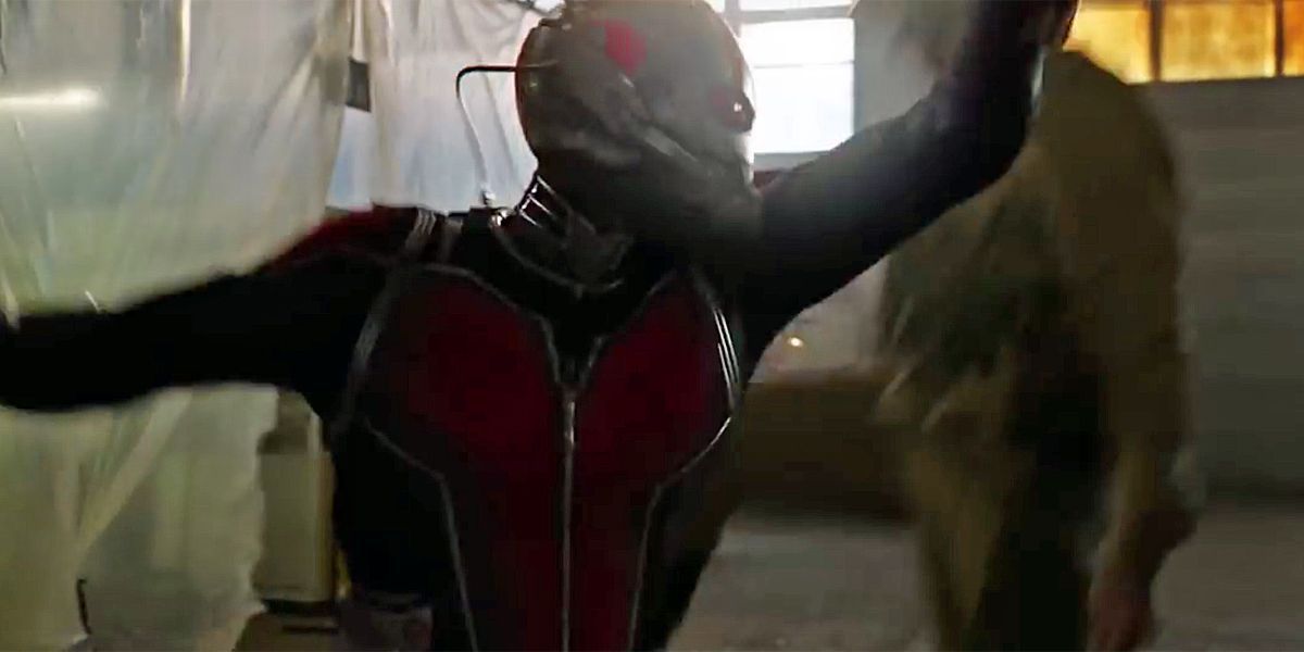 أي مشهد من فيلم Ant-Man و The Wasp Trailer لا يظهران في الفيلم؟