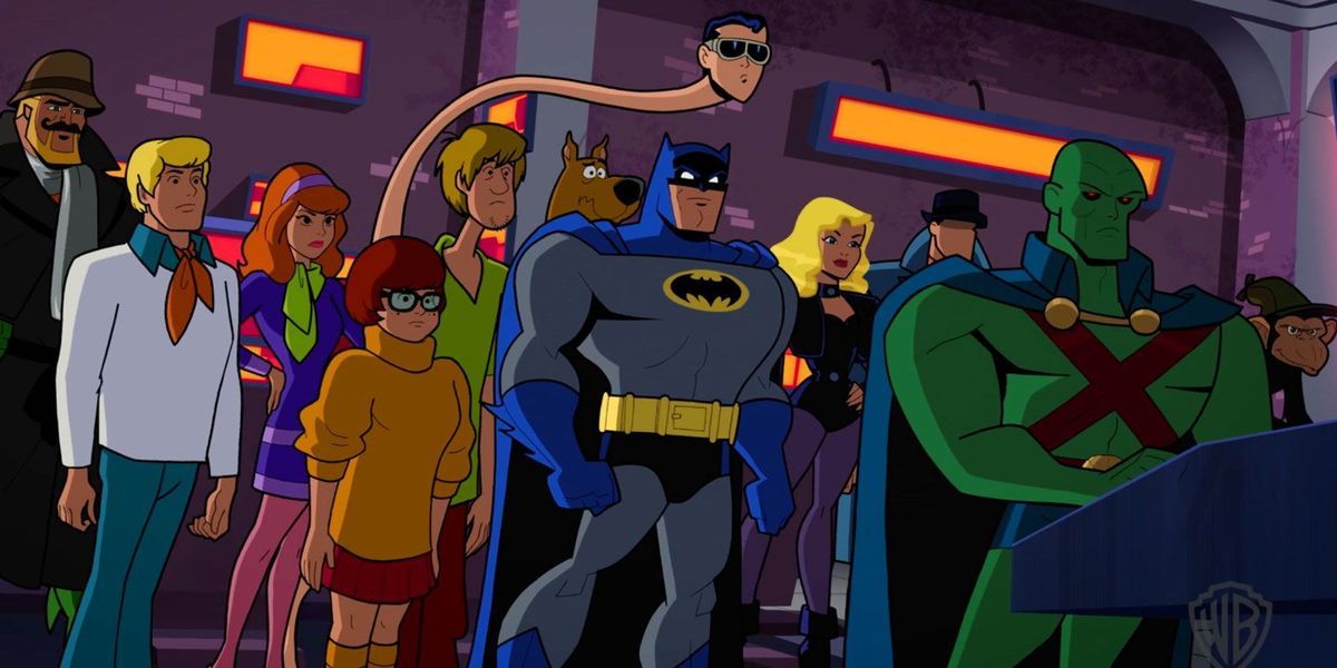 Canary Black Disses Man Plastic Scooby-Doo! & באטמן: הקליפ האמיץ והמודגש