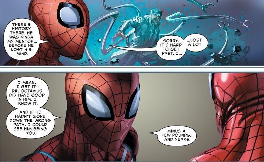 Superior Spider-Man blev bara bästa vänner med PS4 Spider-Man
