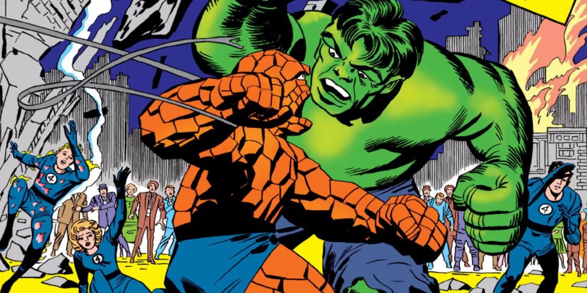 Marvel erklærer endelig, hvem der er stærkere: Hulken eller tingen