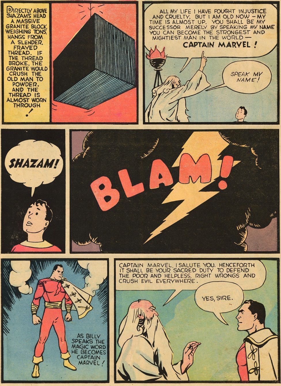 Shazam และ Billy Batson กลายเป็นคนเดียวกันเมื่อใด