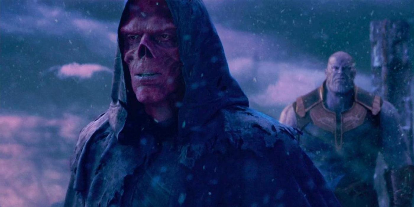 VIDEO: Vai sarkanais galvaskauss trikoja Thanos filmā Atriebēji: Bezgalības karš?