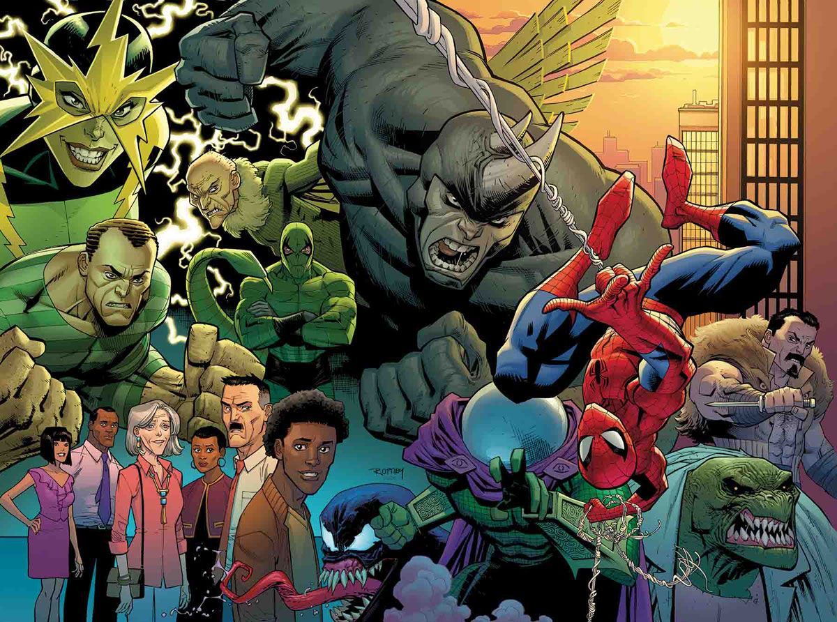 EKSKLUSIIVNE: Avengers koguneb Amazing Spider-Man # 1 eelvaates