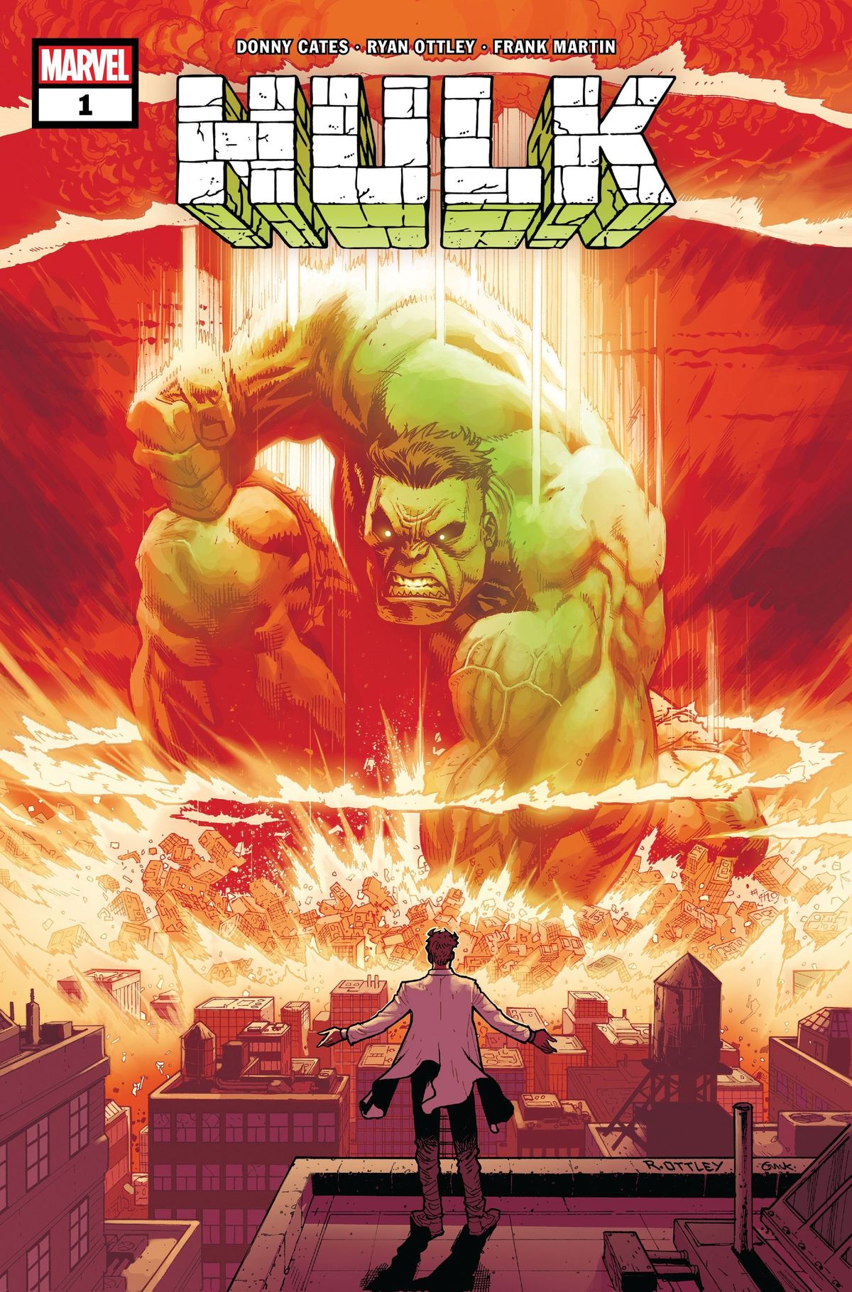 Hulk: Cates ja Ottley on Marveli surematusjärgne loomemeeskond