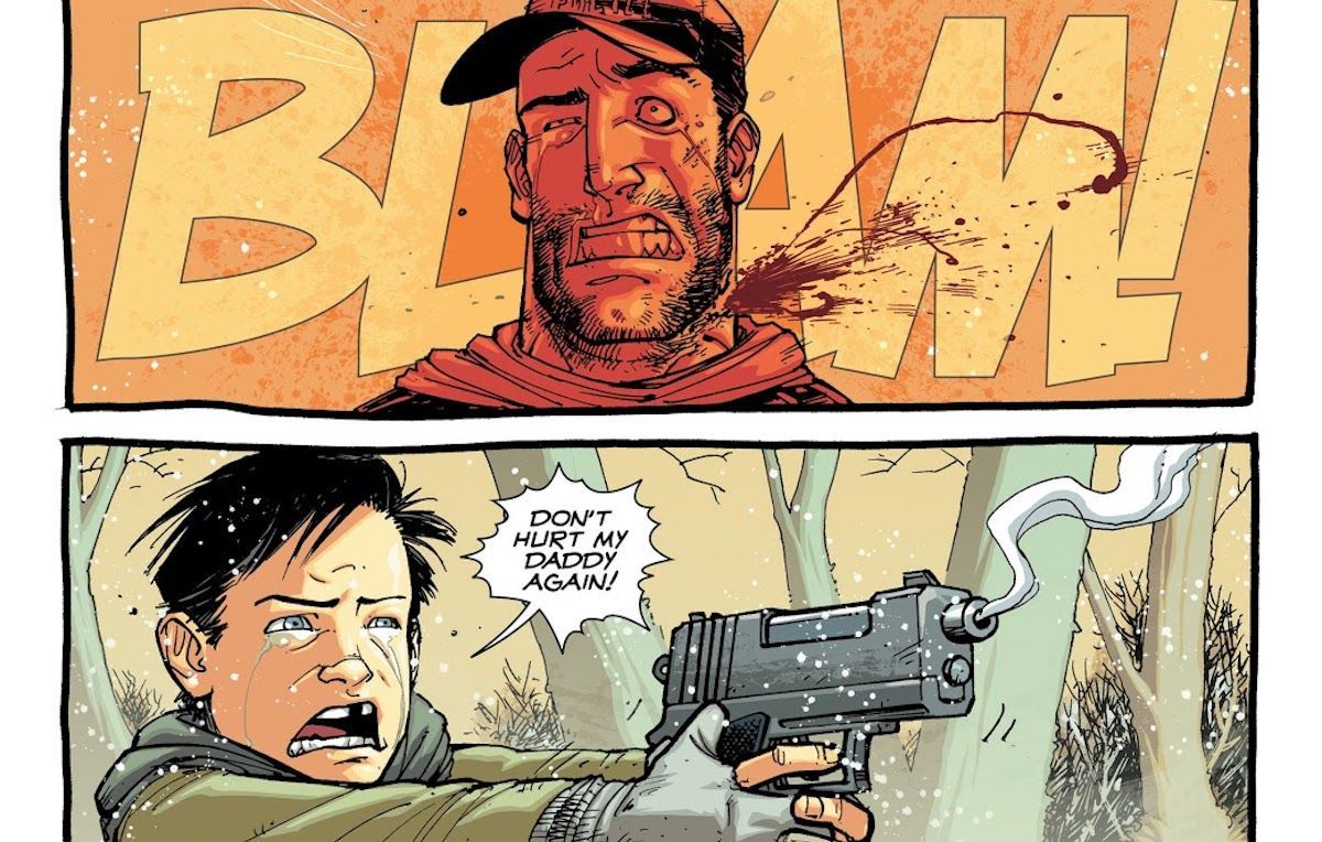 The Walking Dead: La primera mort de Rick es suposava que establiria Carl contra Shane