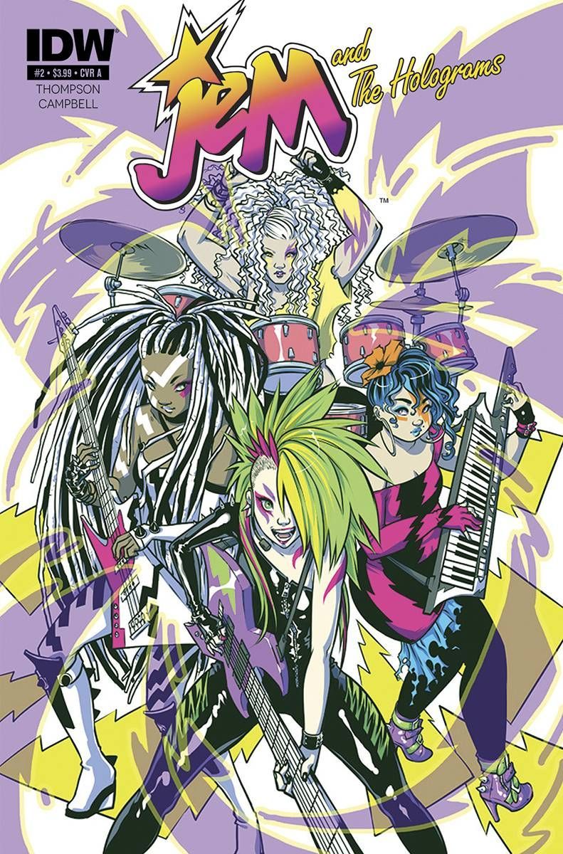 Jem and the Holograms # 2 Review