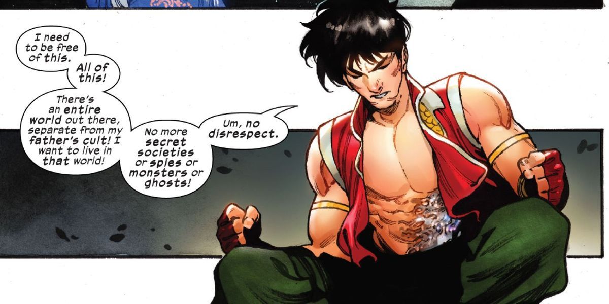 Shang-Chi: el pròxim heroi MCU de Marvel revela el seu major desig