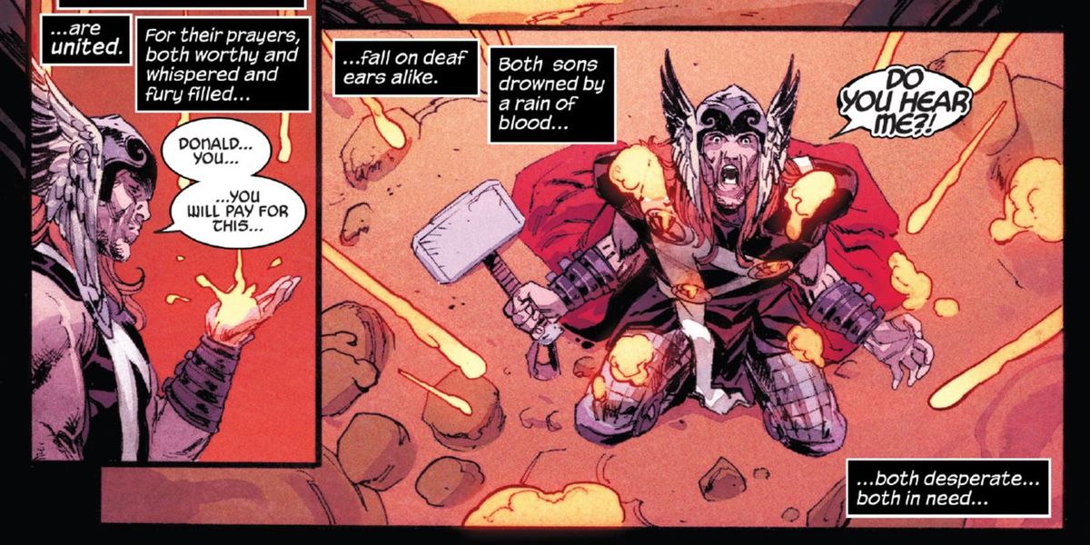 Thor: Mroczny cień boga piorunów atakuje serce Asgardu