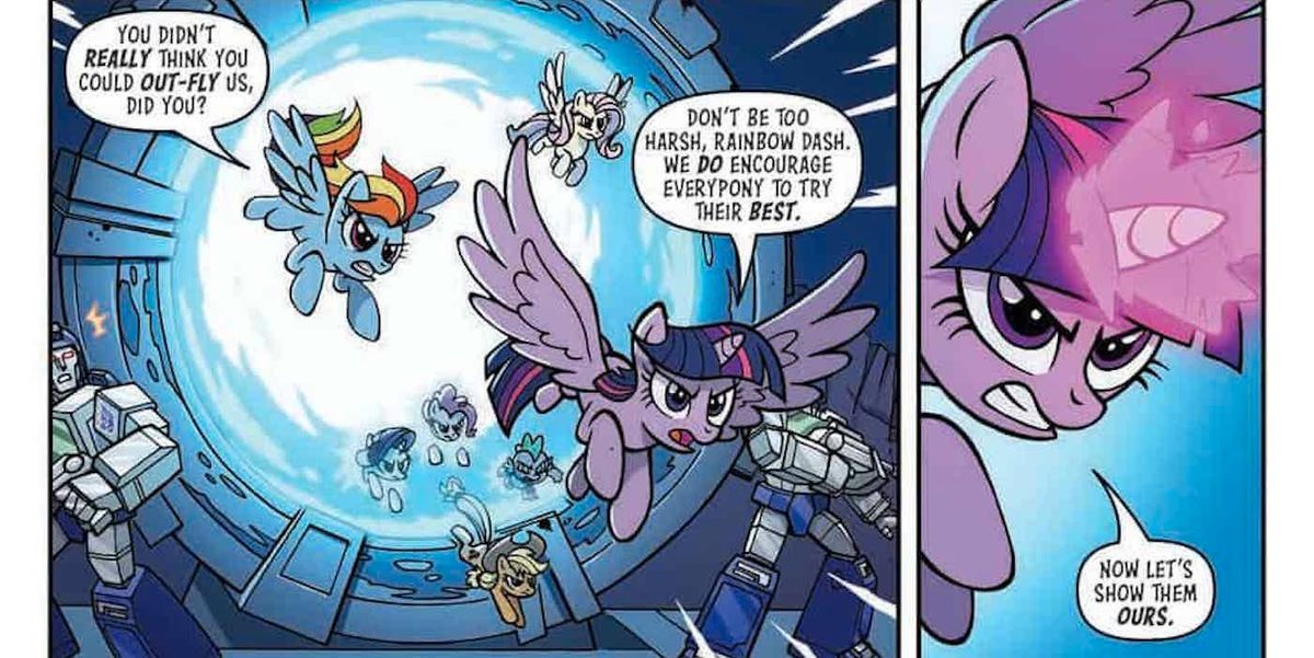 Prijateljstvo je pri transformatorjih več kot le oko / My Little Pony II # 1