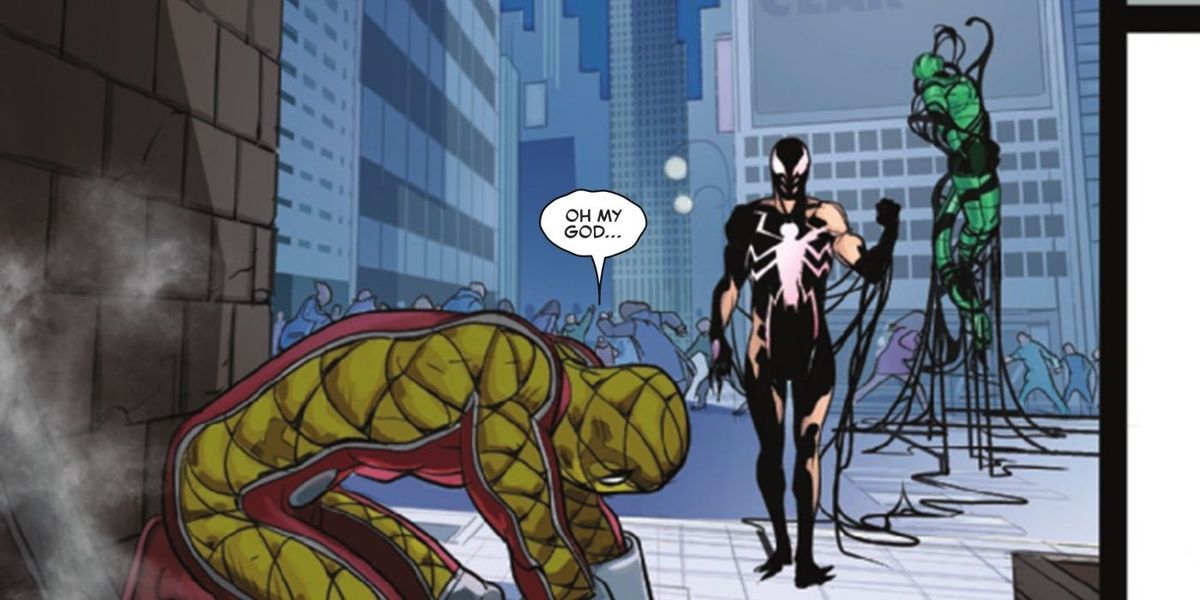 Spider-Man's Et si Symbiote Saga tue brutalement quatre méchants Marvel