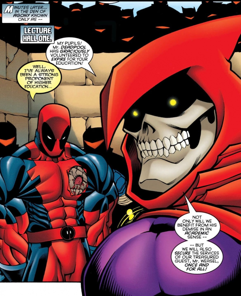 Deadpool의 예측 불가능성은 그의 비밀 무기입니다.