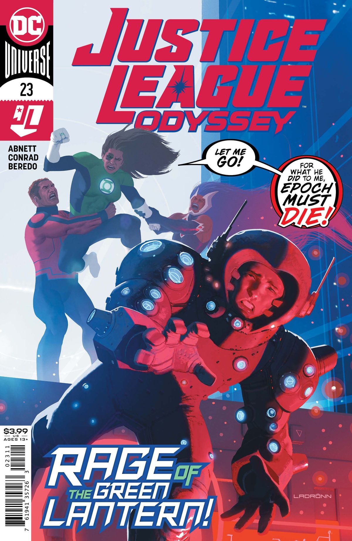 FORHOLD: Justice League Odyssey # 23