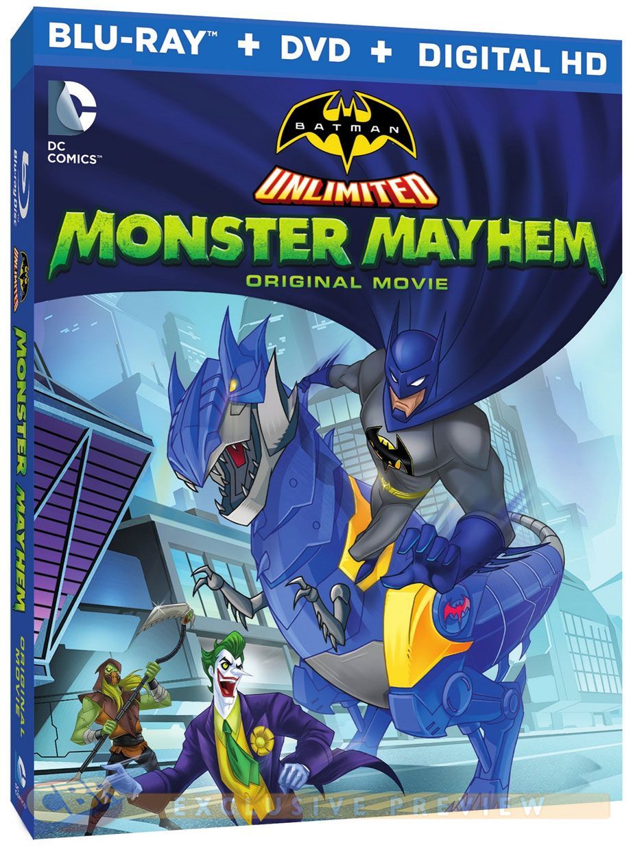 DEBUTTO TRAILER ESCLUSIVO: Regole Joker in 'Batman Unlimited: Monster Mayhem'