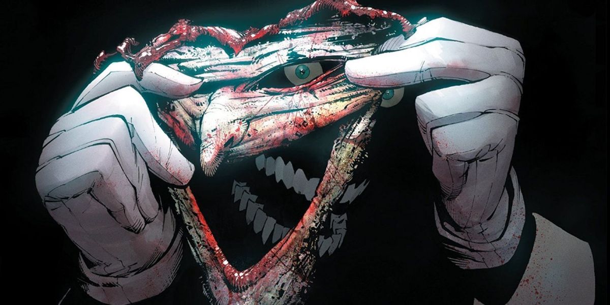 Scott Snyder onthult zijn rol bij het afsnijden van het gezicht van de Joker