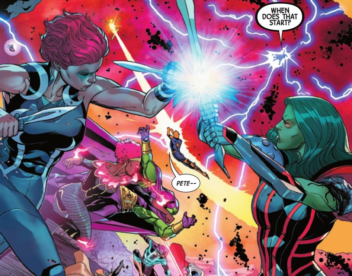Galaktikas sargi izveido MCU komandu kā Marvel kosmiskos atriebējus