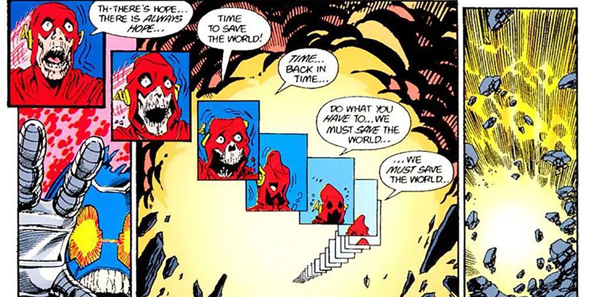 Flash: jak Barry Allen NAPRAWDĘ zginął w kryzysie na nieskończonych Ziemiach