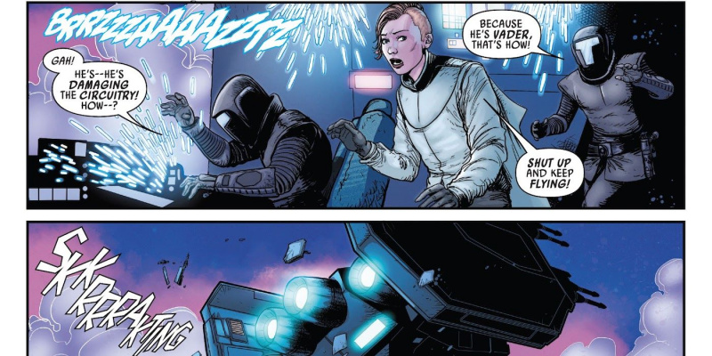  Chiến tranh giữa các vì sao có Darth Vader vượt qua sự lôi kéo từ Obi-Wan Kenobi