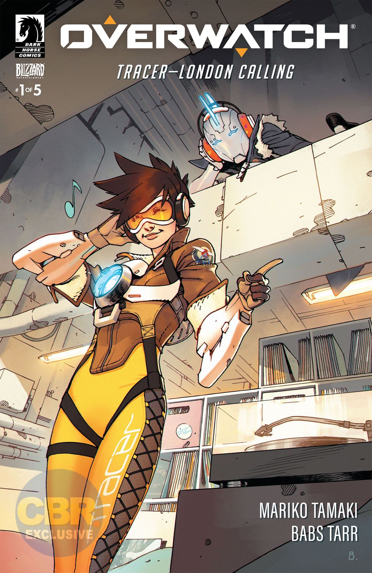 Overwatch: Tracer - London Calling # 1 First Look носи Blizzard Game на Dark Horse (Exclusive)