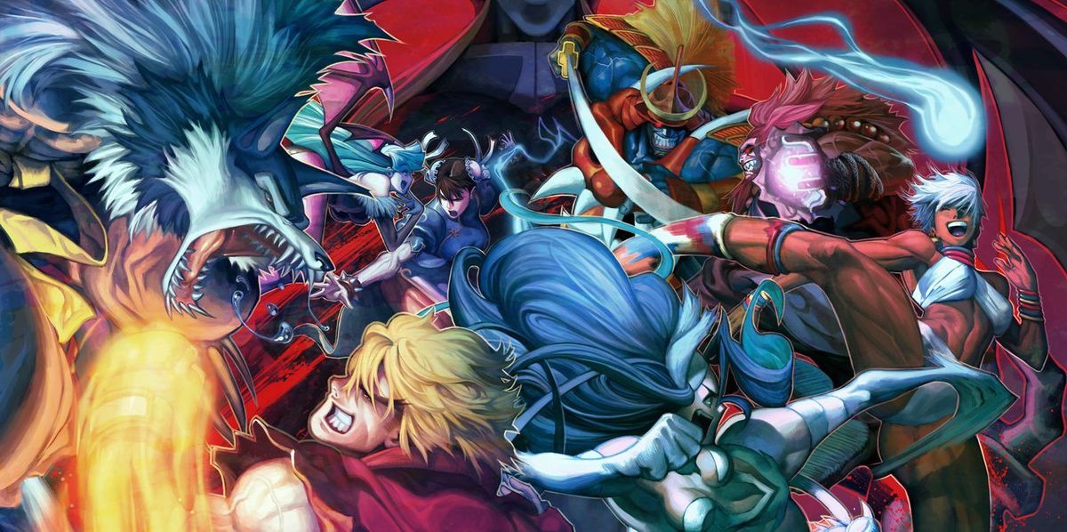 Street Fighter vs Darkstalkers: Capcoms bedste crossover sket i tegneserier