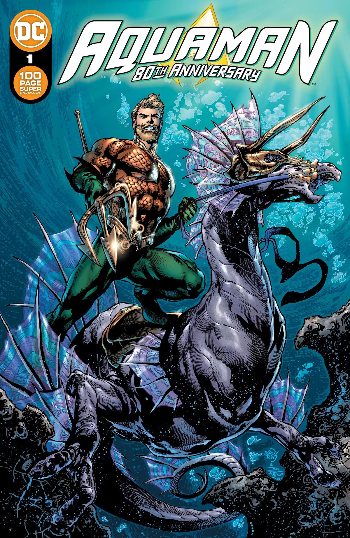 „DC“ švenčia 80 metų „Aquaman“ su 100 puslapių super įspūdingu