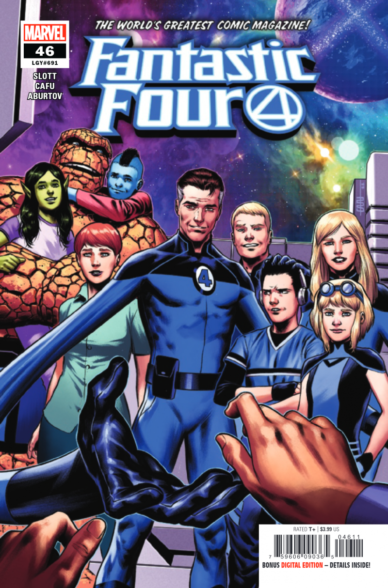 Fantastic Four's Reed Richards har nettopp møtt sin halvsøster
