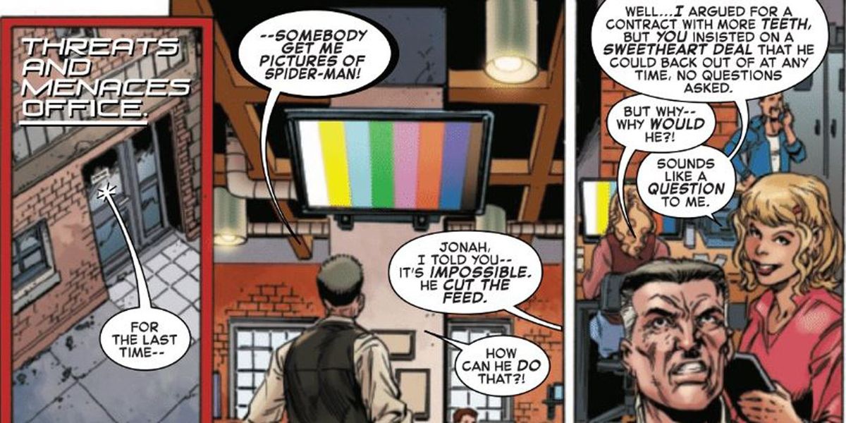 Spider-Man: Dlaczego J. Jonah Jameson zwrócił się przeciwko Peterowi Parkerowi