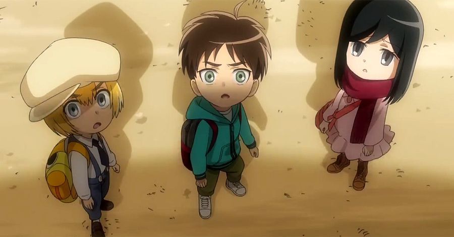 'Attack on Titan' se zapisuje do Junior High pro novou anime sérii