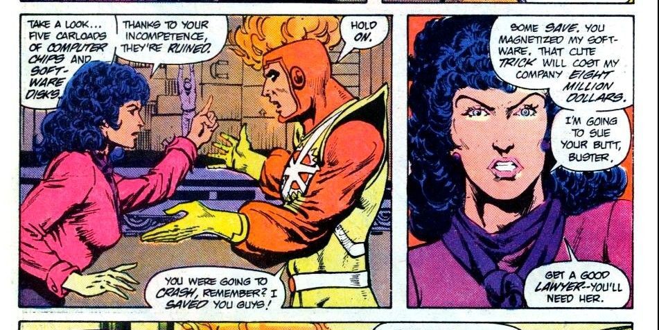 Arrow : 만화에서 원래 펠리시티 스모크는 누구 였나요?