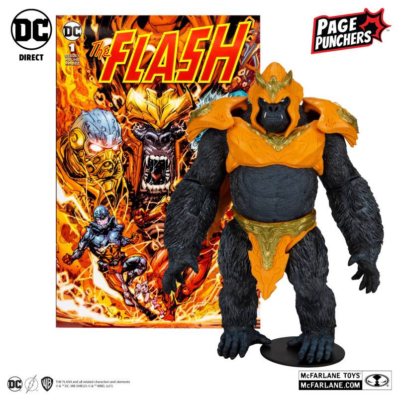 The Flash: McFarlane Toys presenta una nova megafigura de Gorilla Grodd