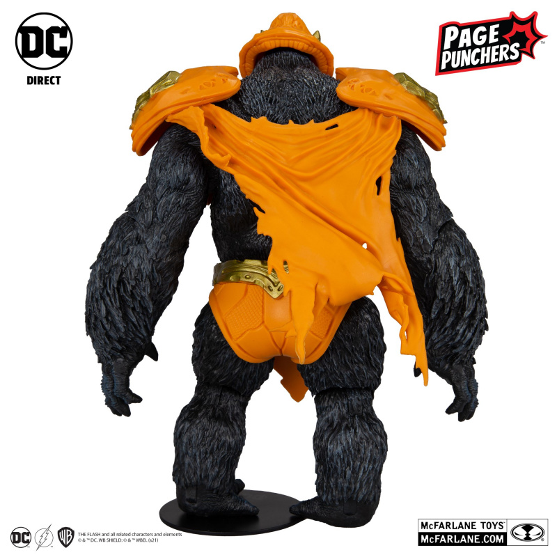   Zibspuldze: McFarlane Toys atklāj jaunu Gorilla Grodd mega figūru