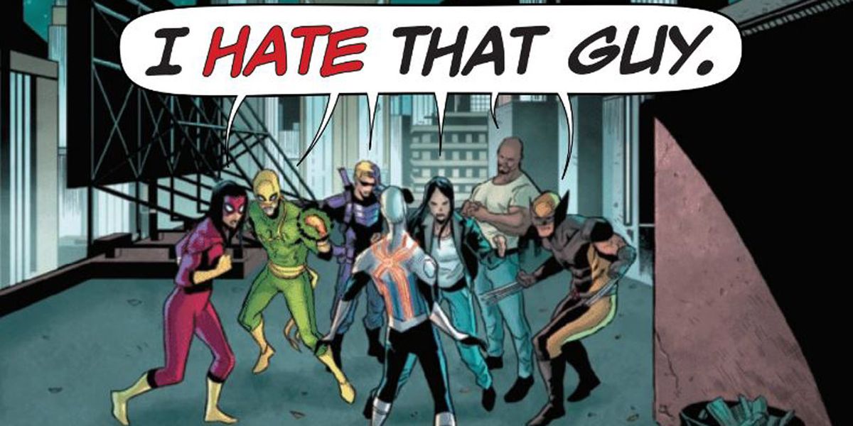 Nieuwe Avengers haten Boomerang