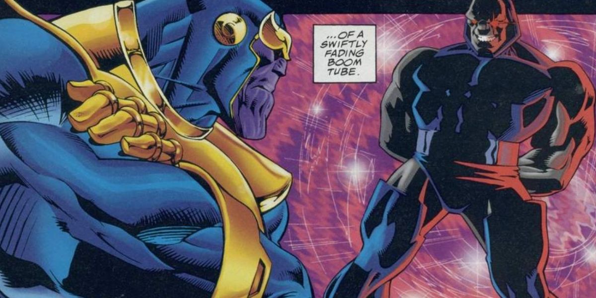 „Thanos“ prieš „Darkseid“: kaip „Marvel“ ir „DC“ padarė tamsius dievus veidą