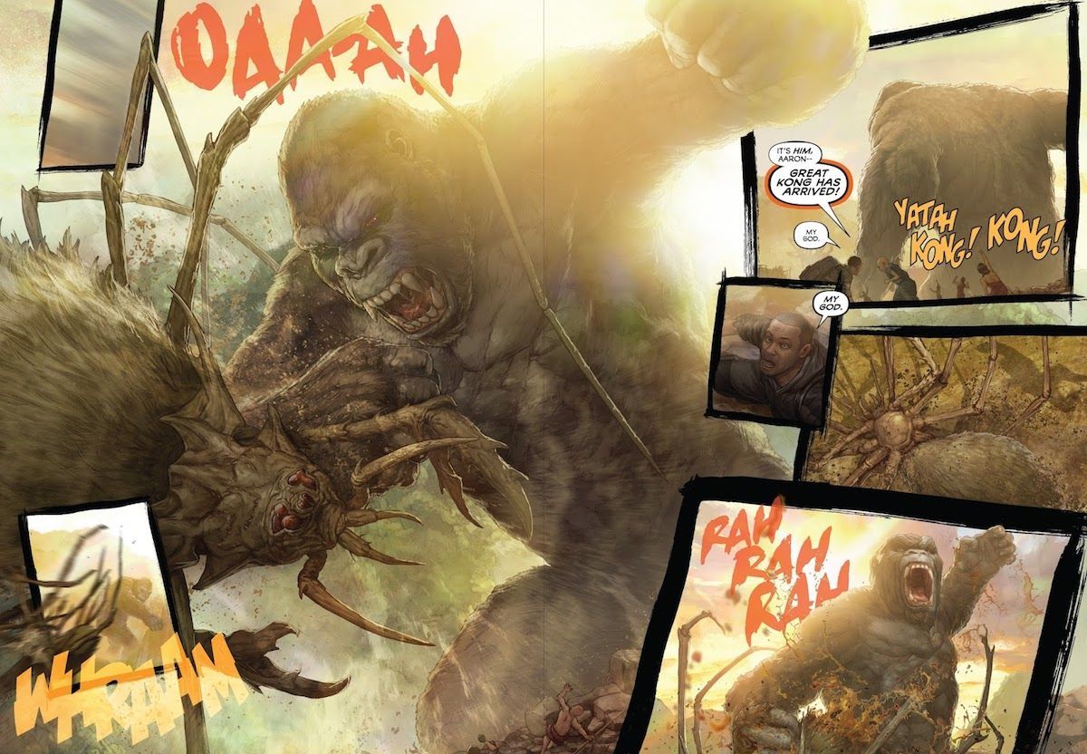 Kong: ce qui s'est vraiment passé entre Skull Island et Godzilla contre Kong