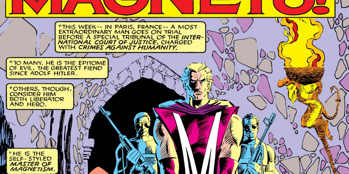 X-Men: Какво се случва, когато Magneto отива на процес?