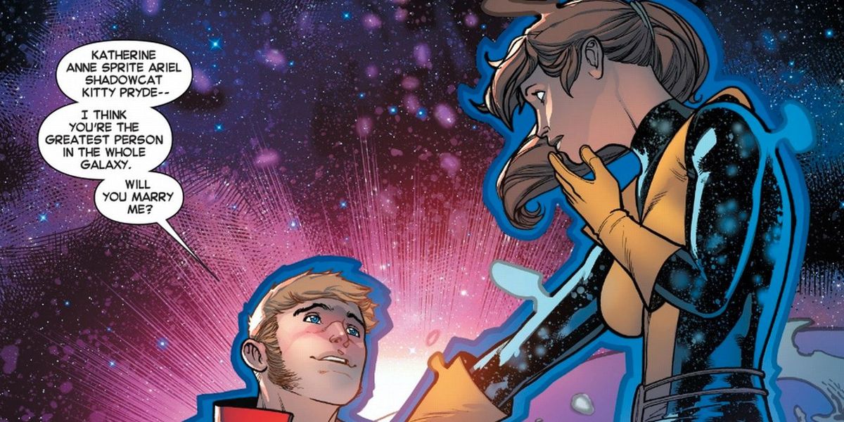 Kitty Pryde & Star-Lord: Какво се случи с двойката Marvel's Star-Crossed?