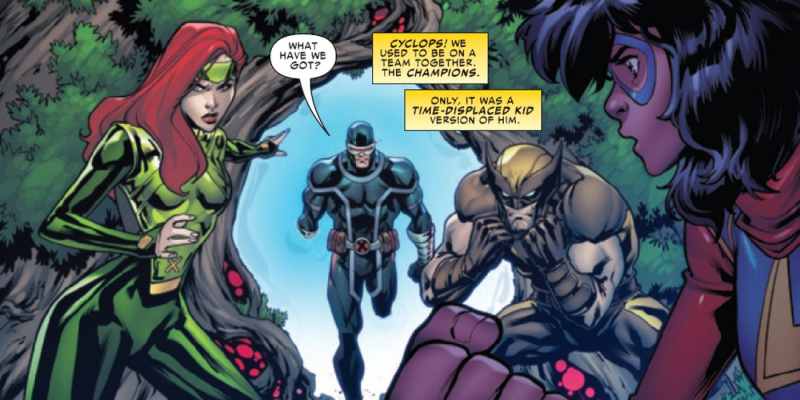 Ms. Marvel reacendeu seu relacionamento estranho com um ícone dos X-Men