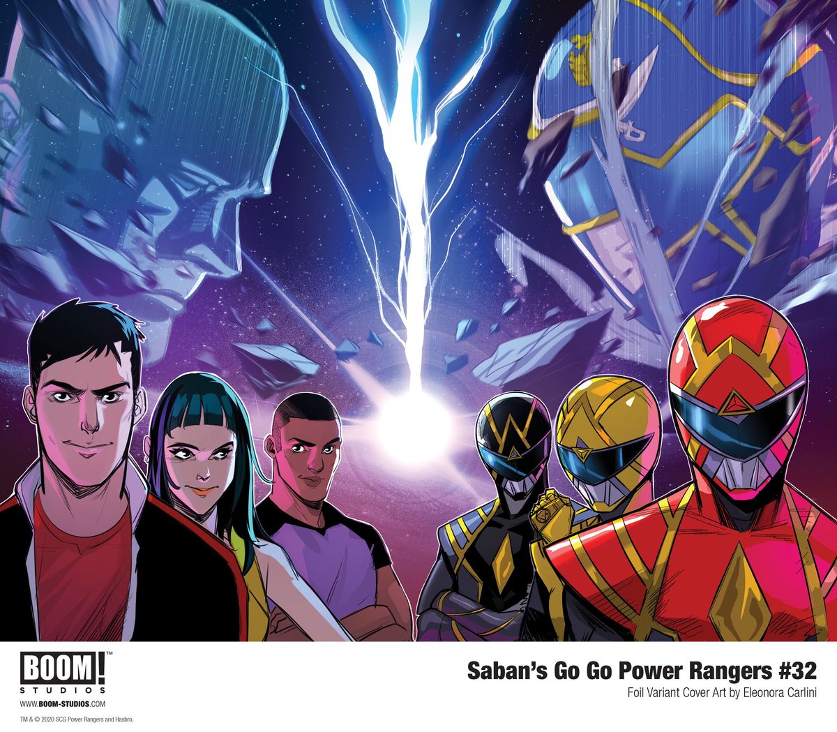 EXCLUSIVO: BOOM! Studios 'Go Go Power Rangers terminam com a edição nº 32