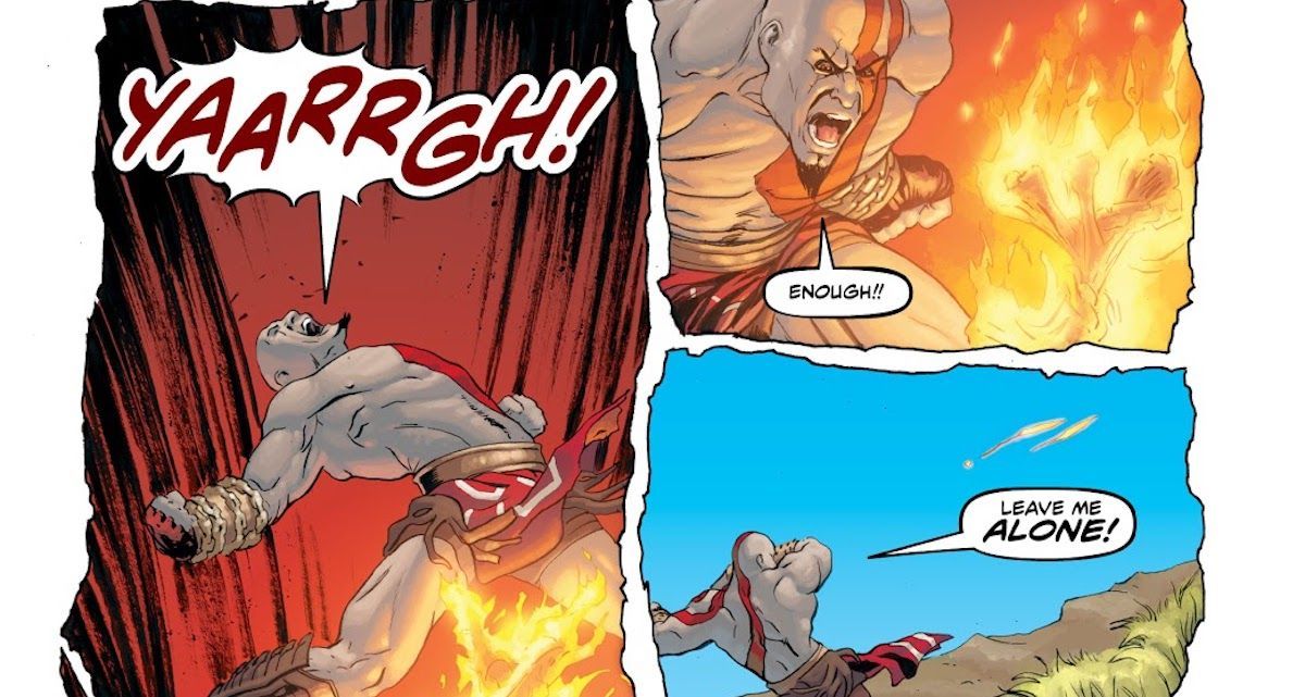 Post úvěrová scéna God Of War III pokračuje v nové komiksové sérii