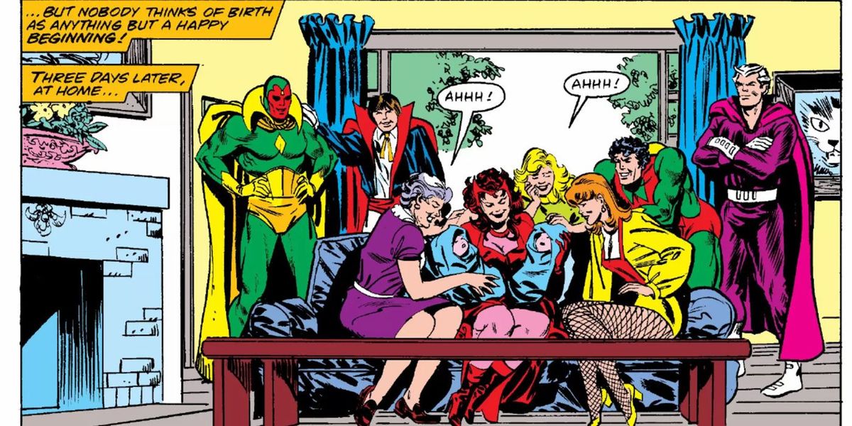 Avengers: cosa è successo ai PRIMI ragazzi di Scarlet Witch e Vision?