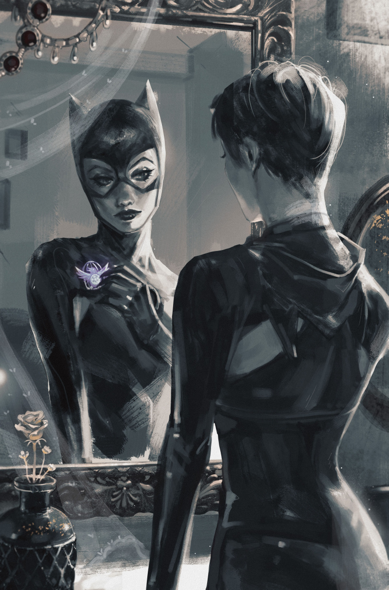   Batman - Un mauvais jour Catwoman 1 1-100 Variante