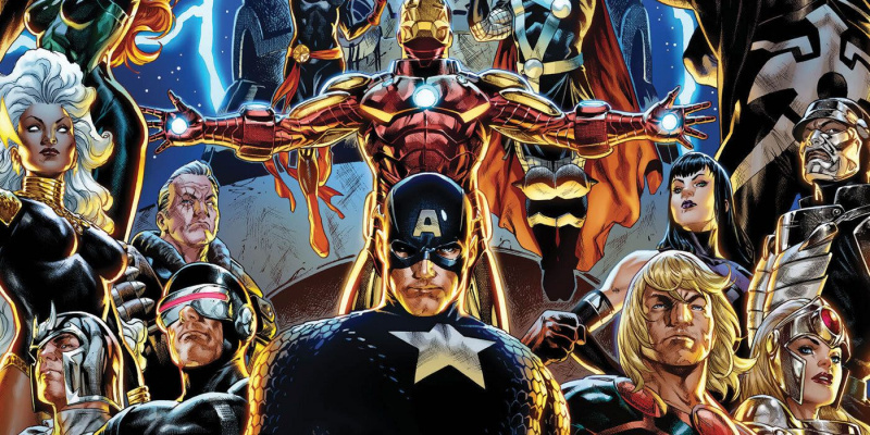   „Marvel Avengers“, „X-Men and Eternals Crossover“, „Teismo diena“.