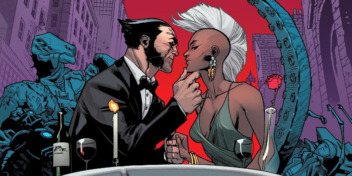 Wolverine & Storm : X-Men의 가장 충격적인 커플이 함께한 방법