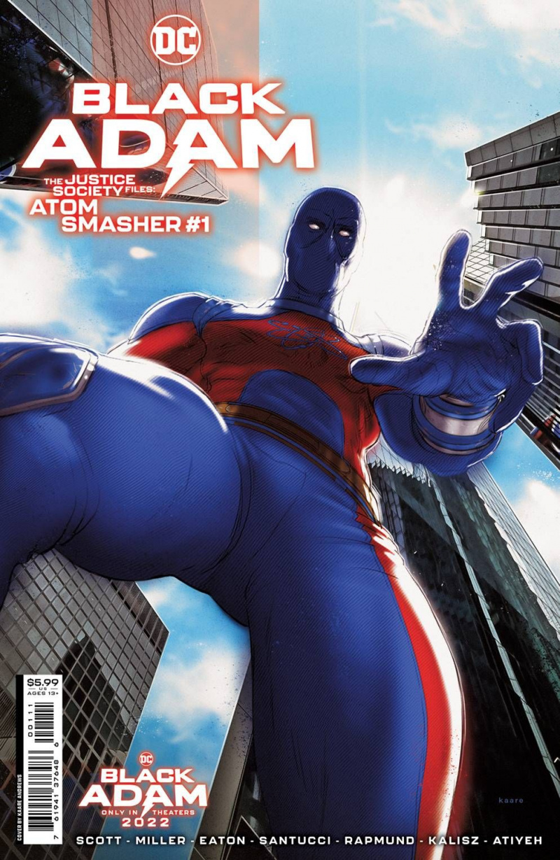RECENZIE: Black Adam de la DC - The Justice Society Files: Atom Smasher #1