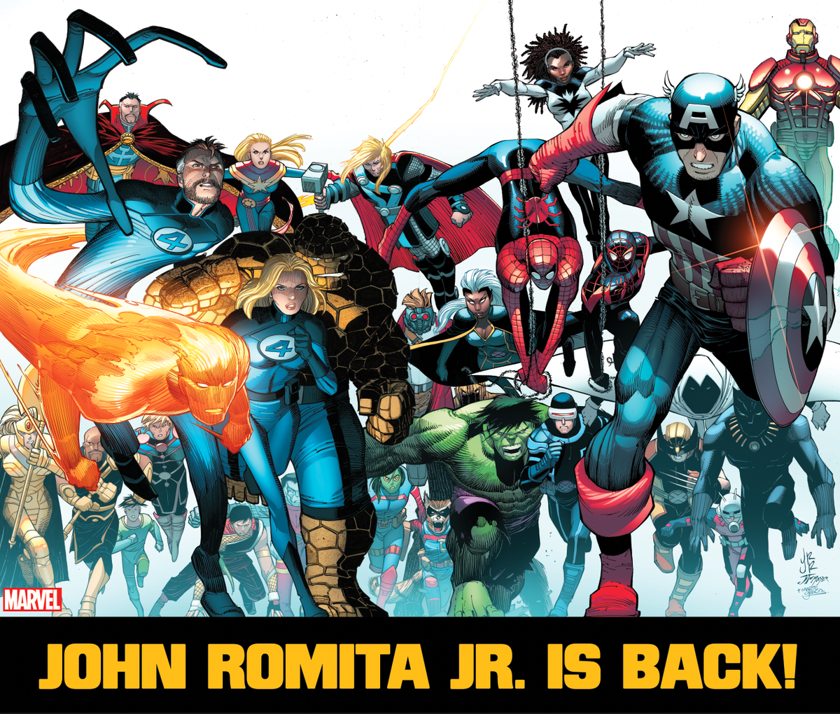 A lenda dos quadrinhos John Romita Jr. retorna à Marvel neste verão